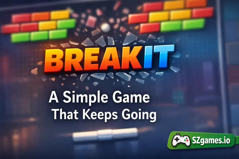 Breakit arcade puzzle game