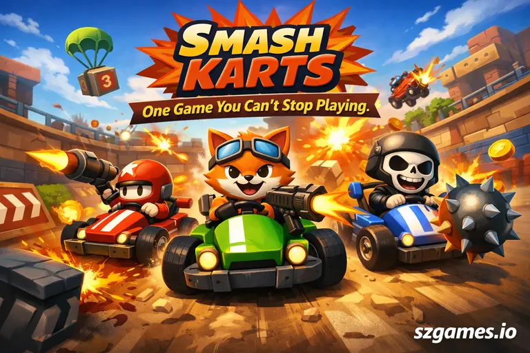 Smash Karts racing game