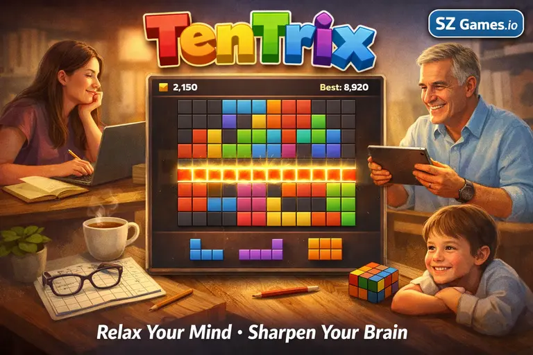 TenTrix block puzzle game