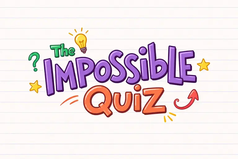 The Impossible Quiz online game