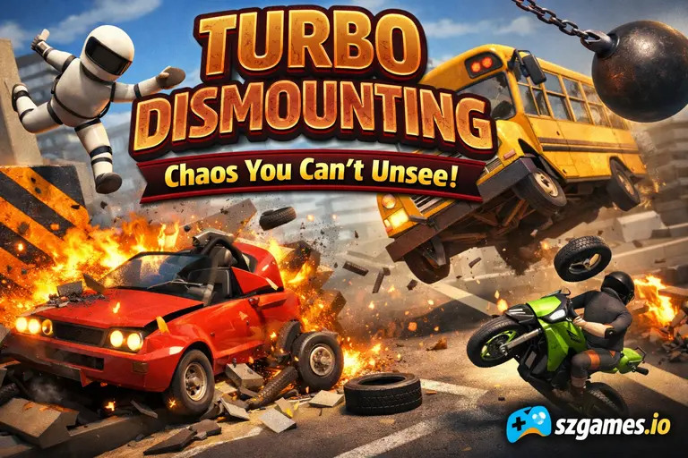 Turbo Dismounting physics game