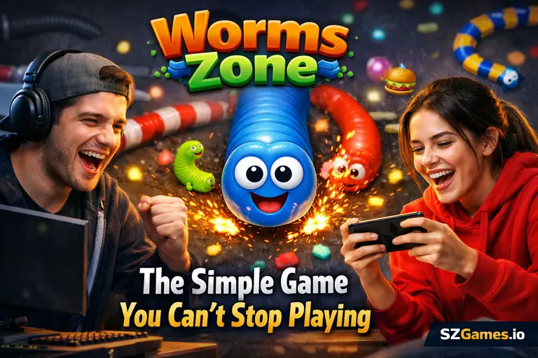 Worms Zone io game