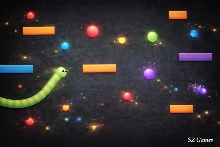 Boing Bang gameplay showing bouncing balls and player navigating obstacles