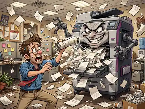 George and the Printer